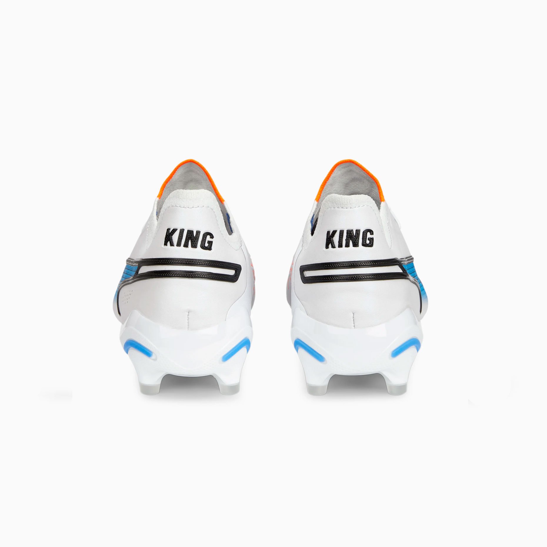 Puma king white orange clearance