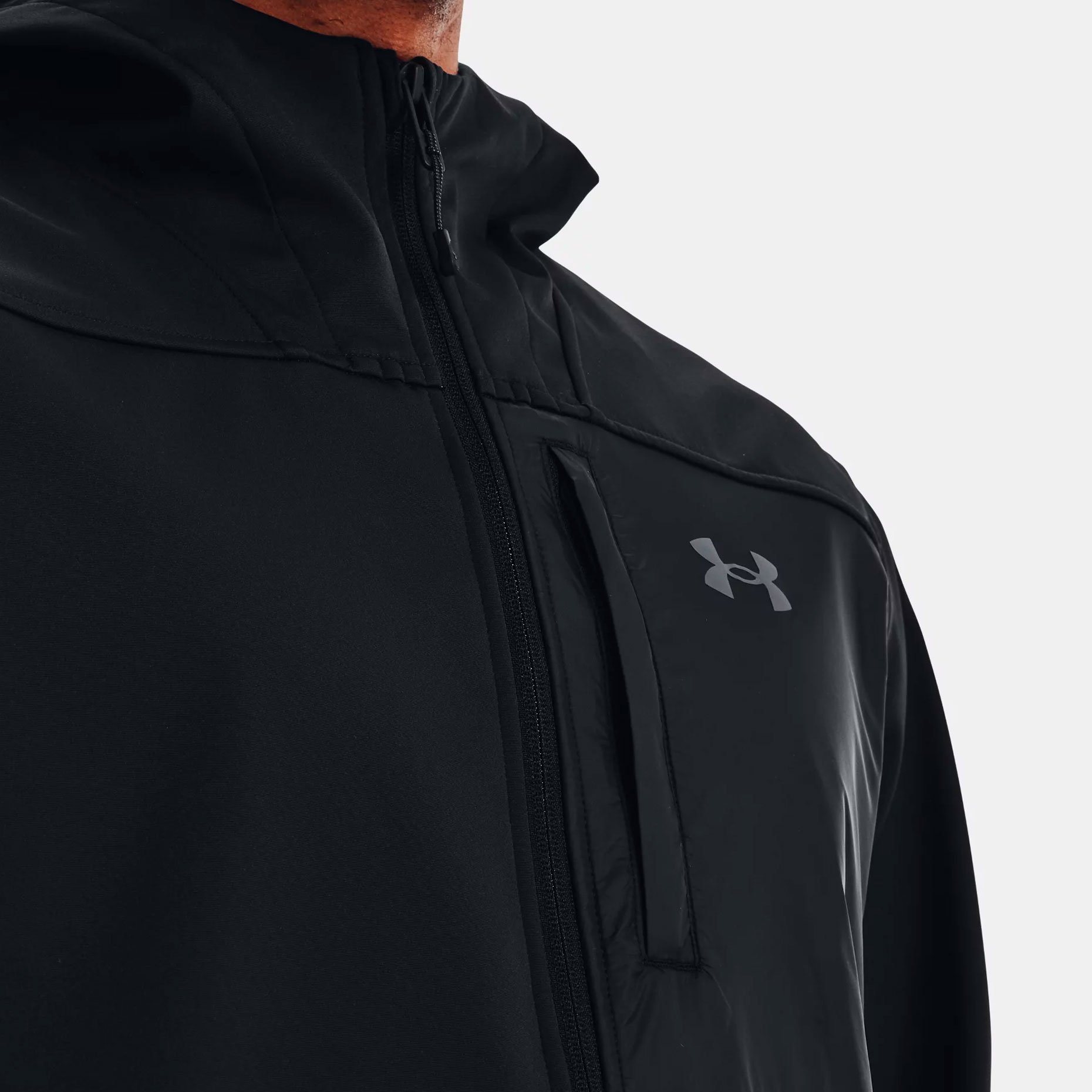 Under armour storm hooded jacket hotsell