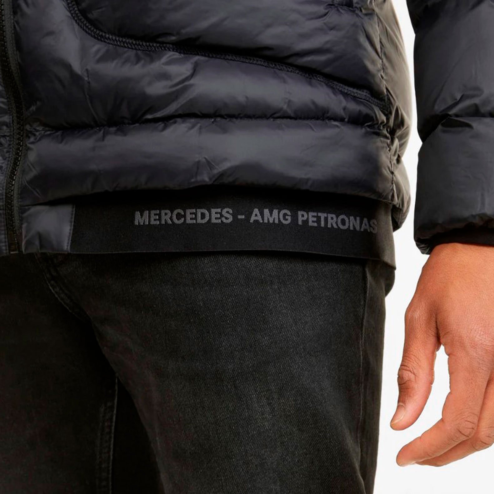 Куртка утепленная Puma Mercedes F1 React EcoLite Down Jacket