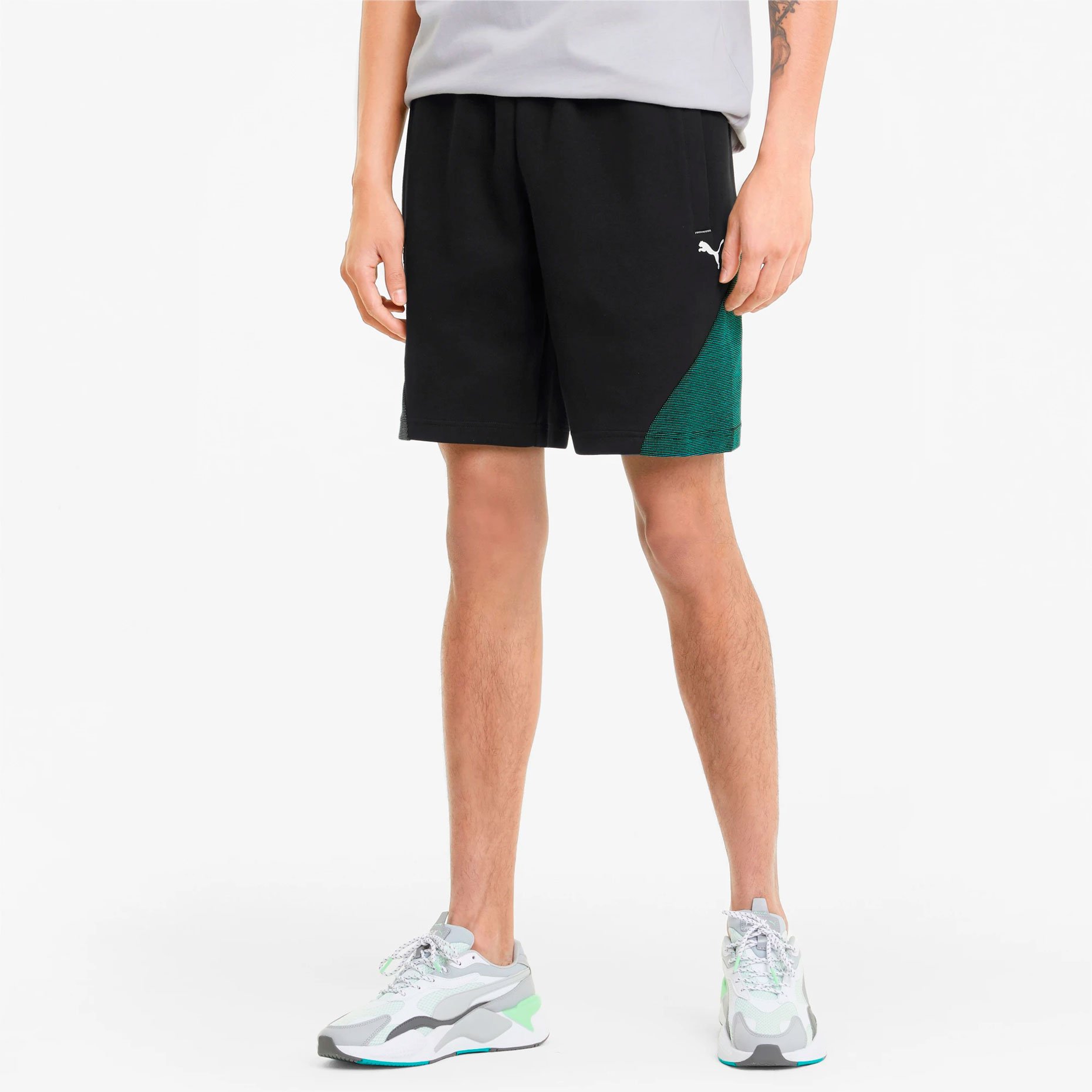 Puma Mercedes F1 Sweat Shorts 59961101 Footballmania