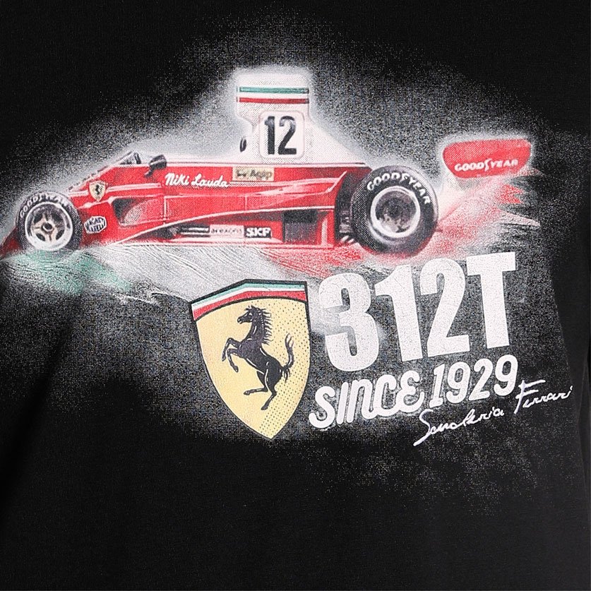 Puma Scuderia Ferrari Race Vintage Tee 59983711 Footballmania