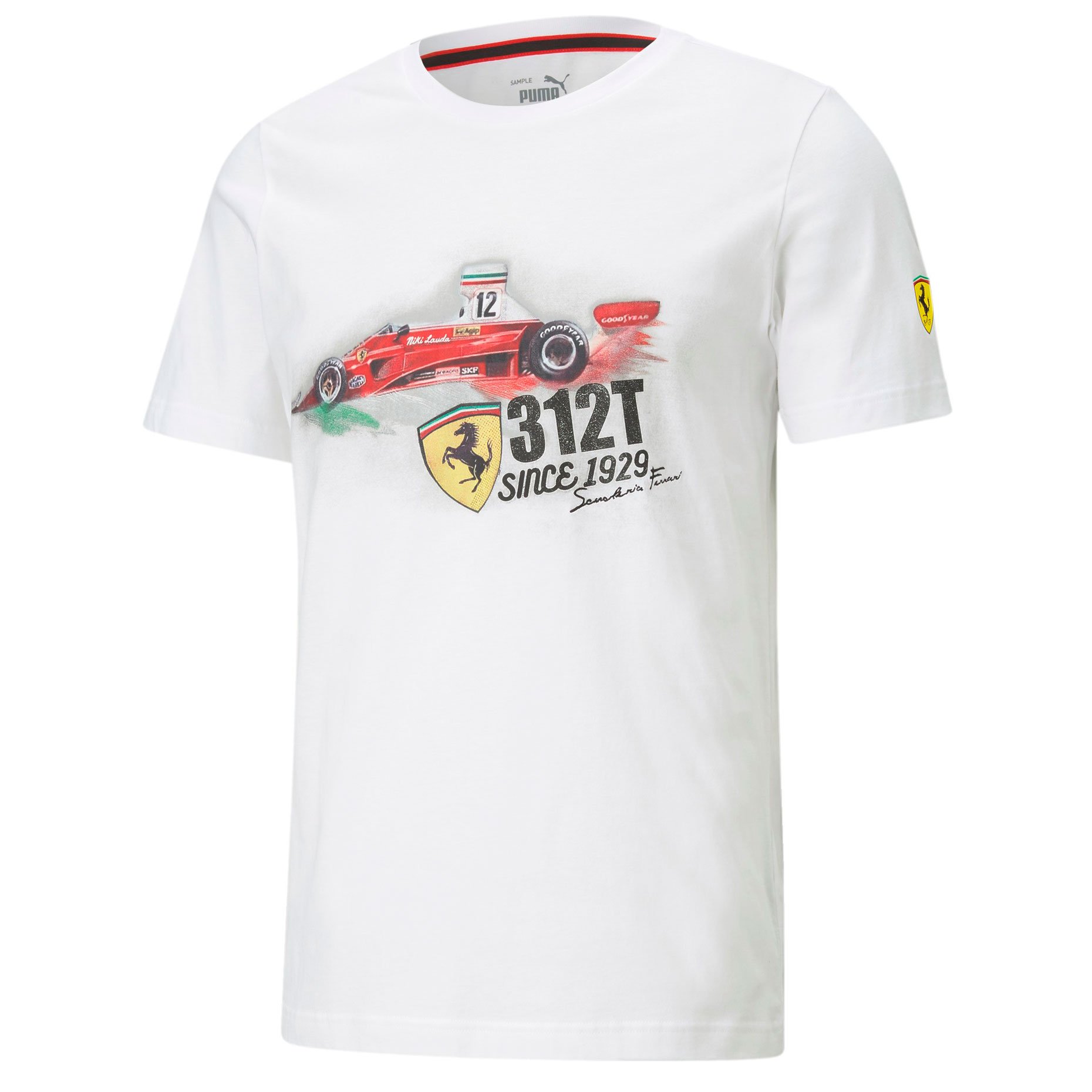 Puma Scuderia Ferrari Race Vintage Tee 59983755 Footballmania