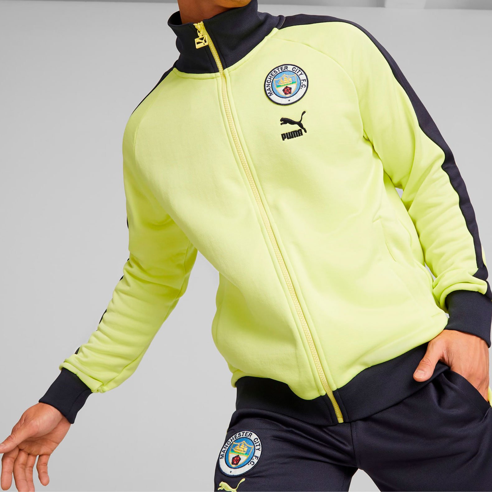 Puma Manchester City F.C. ftblHeritage T7 Track Jacket 76949603 Footballmania