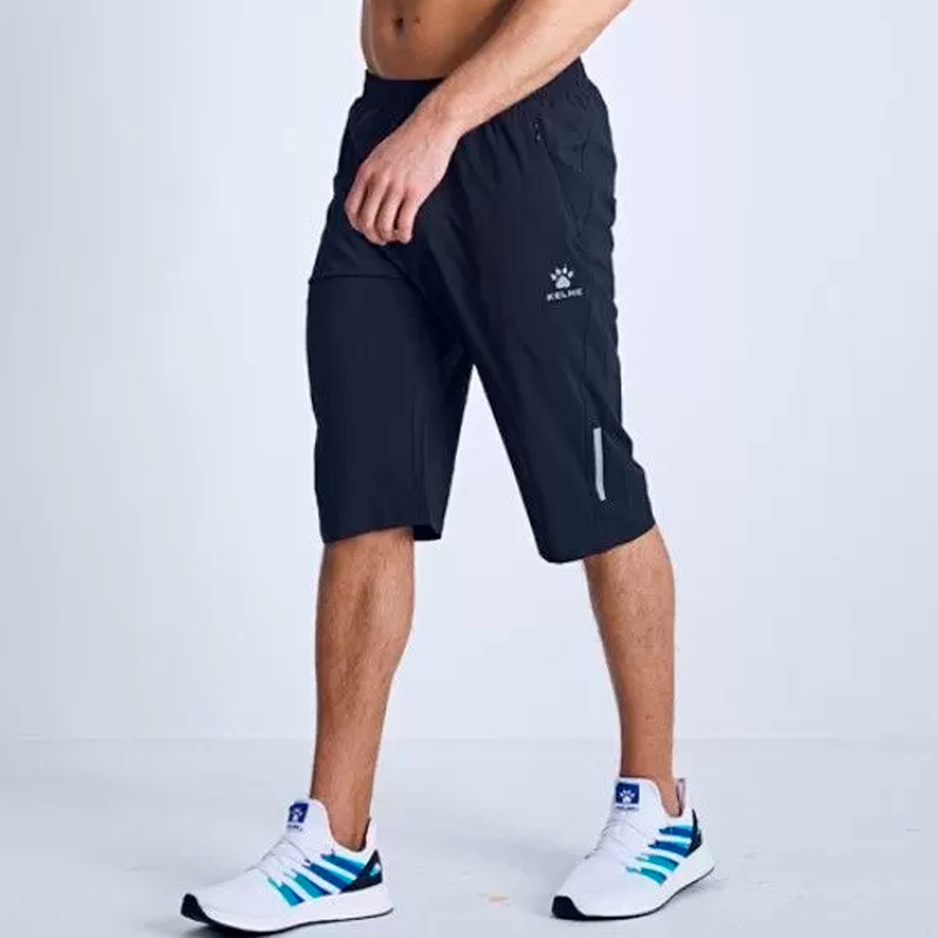 Брюки тренировочные Kelme Woven Cropped 3/4 Trousers