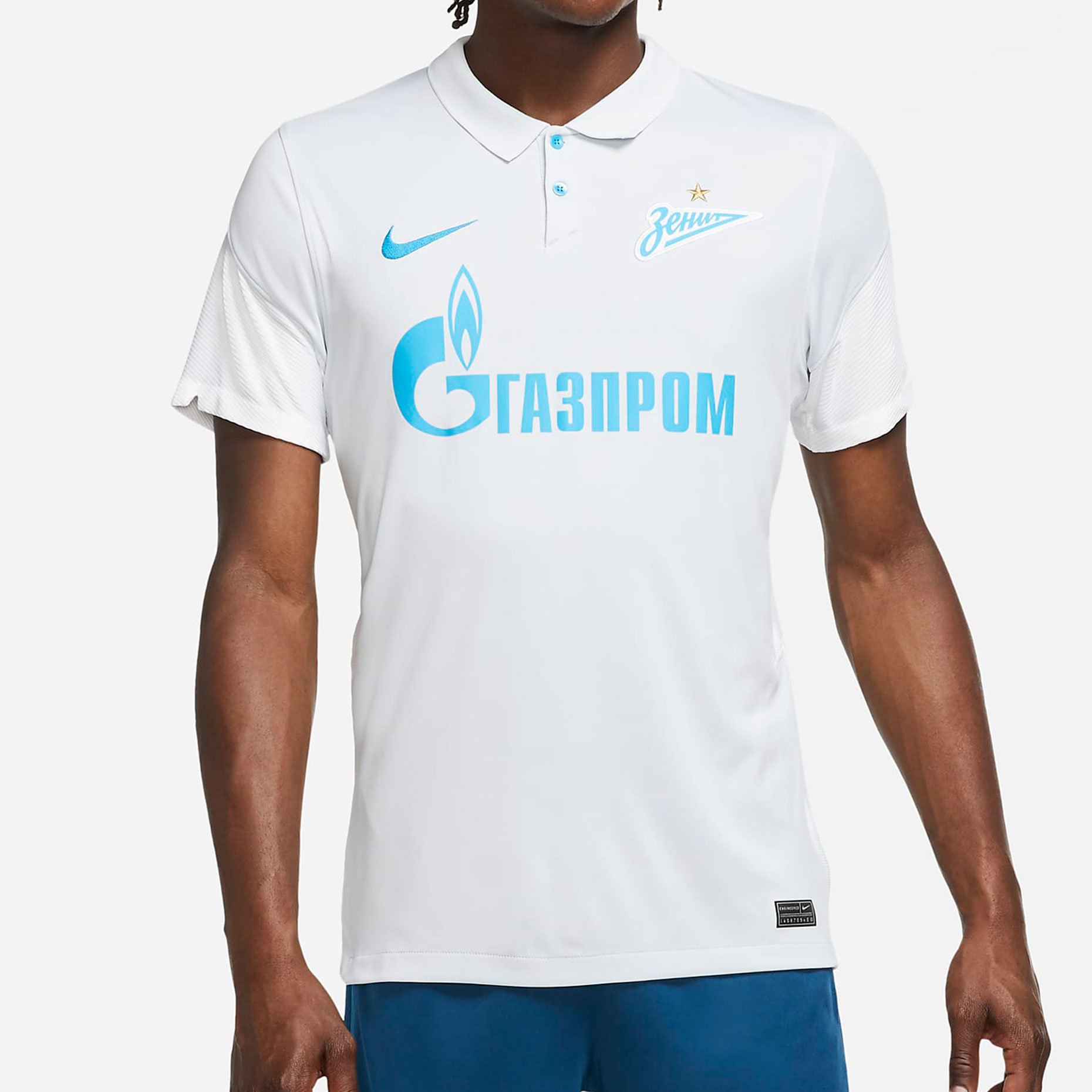 Выездная игровая футболка Nike ФК «Зенит» 2020/21