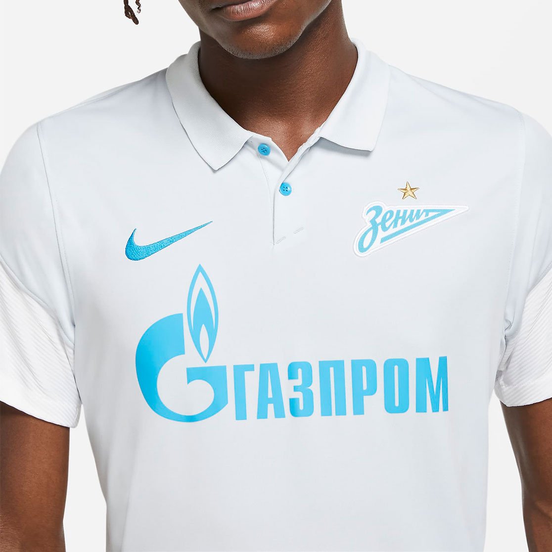 Выездная игровая футболка Nike ФК «Зенит» 2020/21