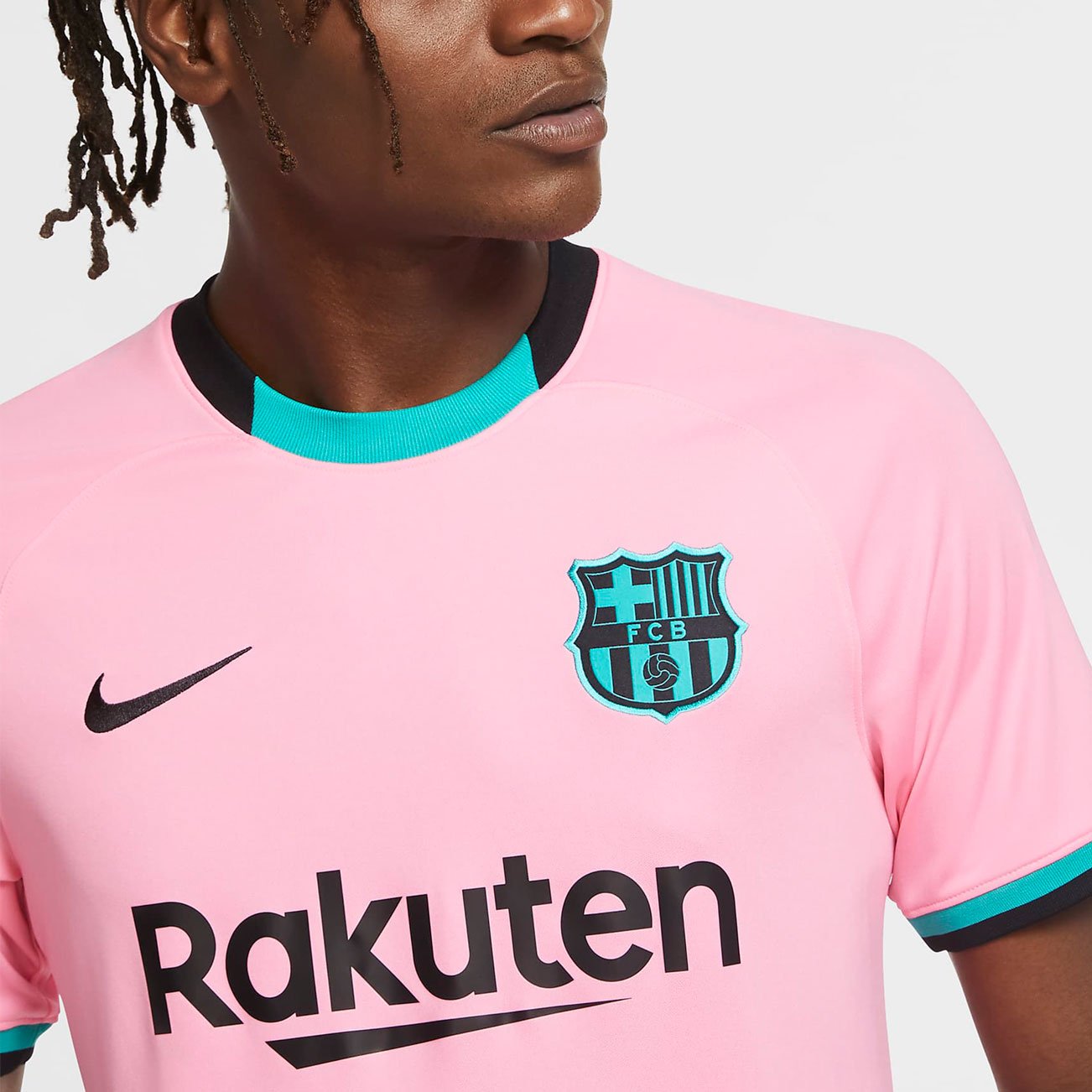 Выездная игровая футболка Nike ФК «Барселона» 2020/21 3-й комплект