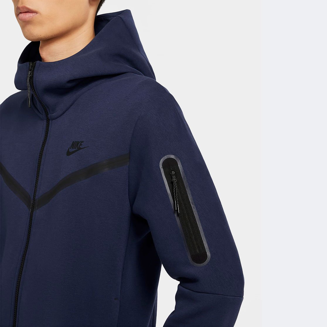 nike sportswear tech fleece blue