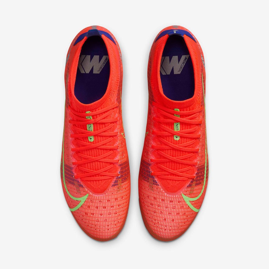 Футбольные бутсы Nike Mercurial Vapor 14 Pro FG (красные)