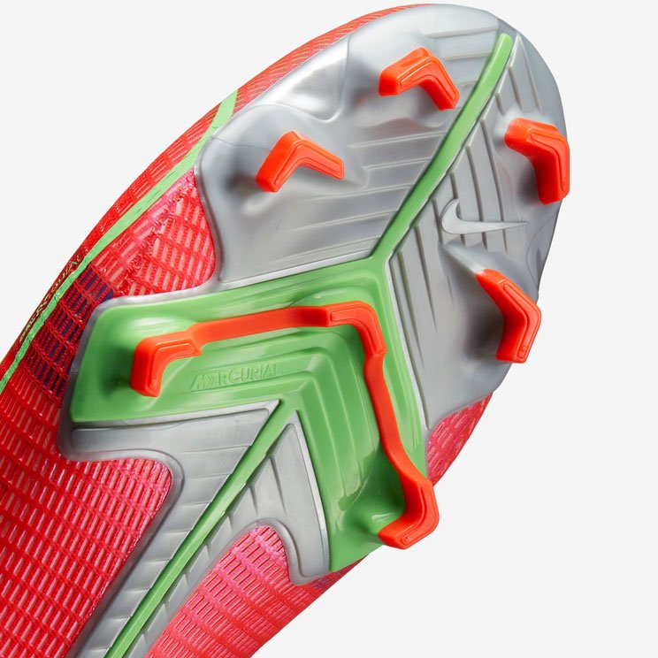 Футбольные бутсы Nike Mercurial Vapor 14 Pro FG (красные)