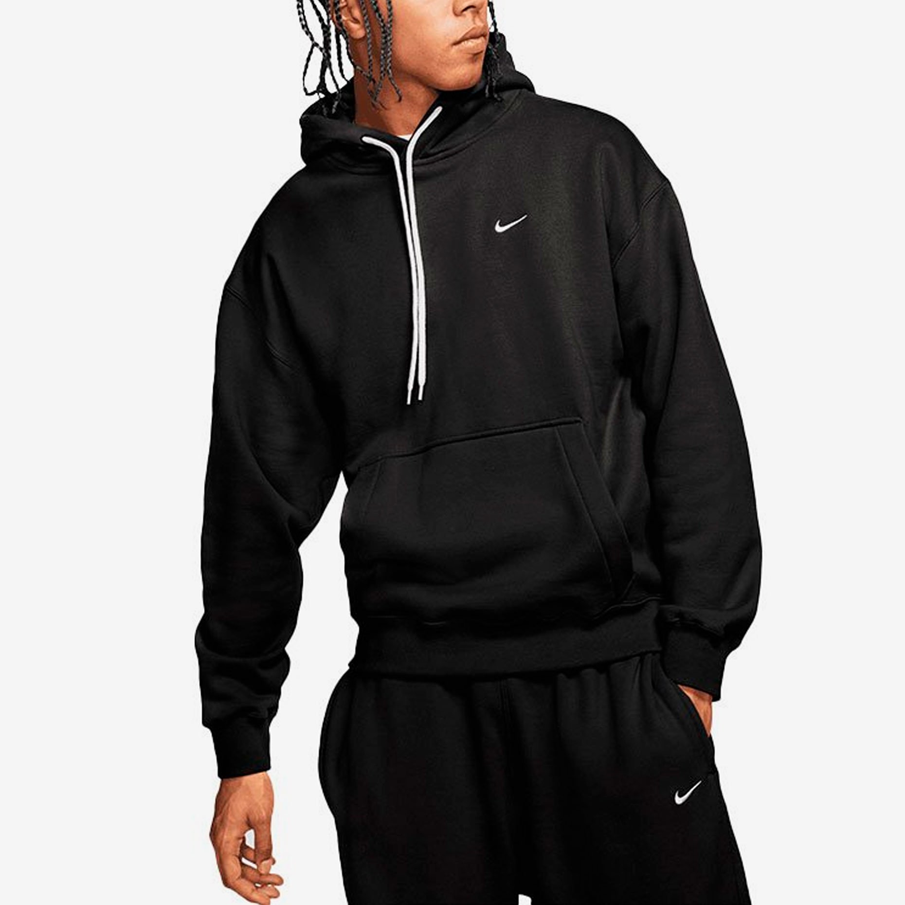 Nike NRG Solo Swoosh Fleece Hoodie CV0552 010 Footballmania