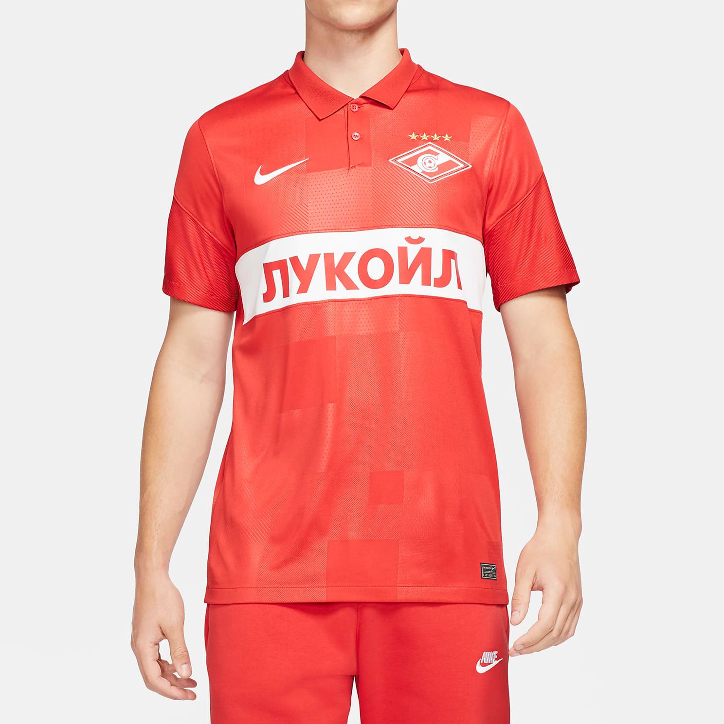 Домашняя игровая футболка Nike ФК «Спартак» 2021/22 Stadium