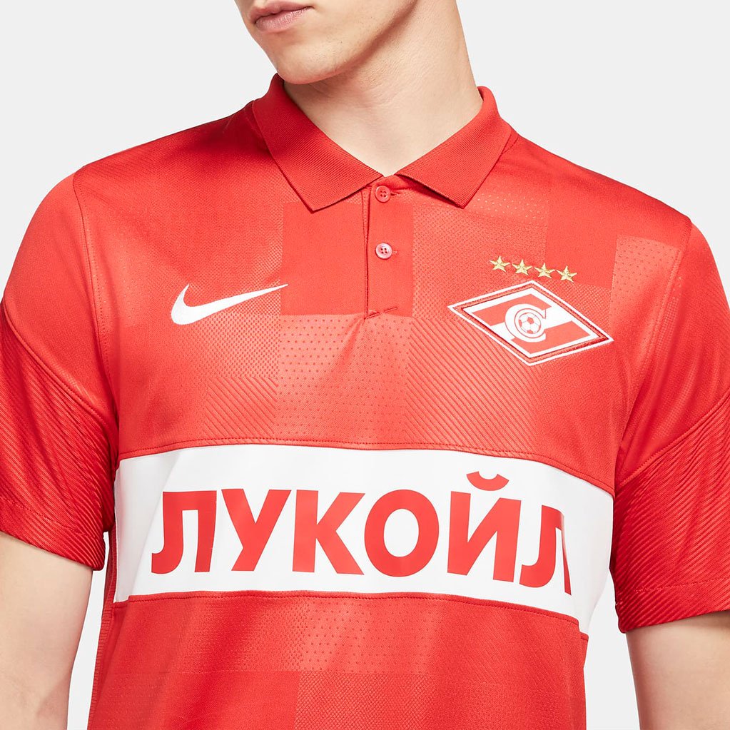 Домашняя игровая футболка Nike ФК «Спартак» 2021/22 Stadium
