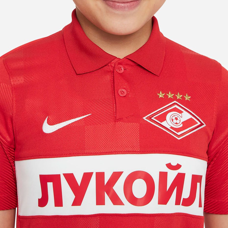 Домашняя детская игровая футболка Nike ФК «Спартак» 2021/22