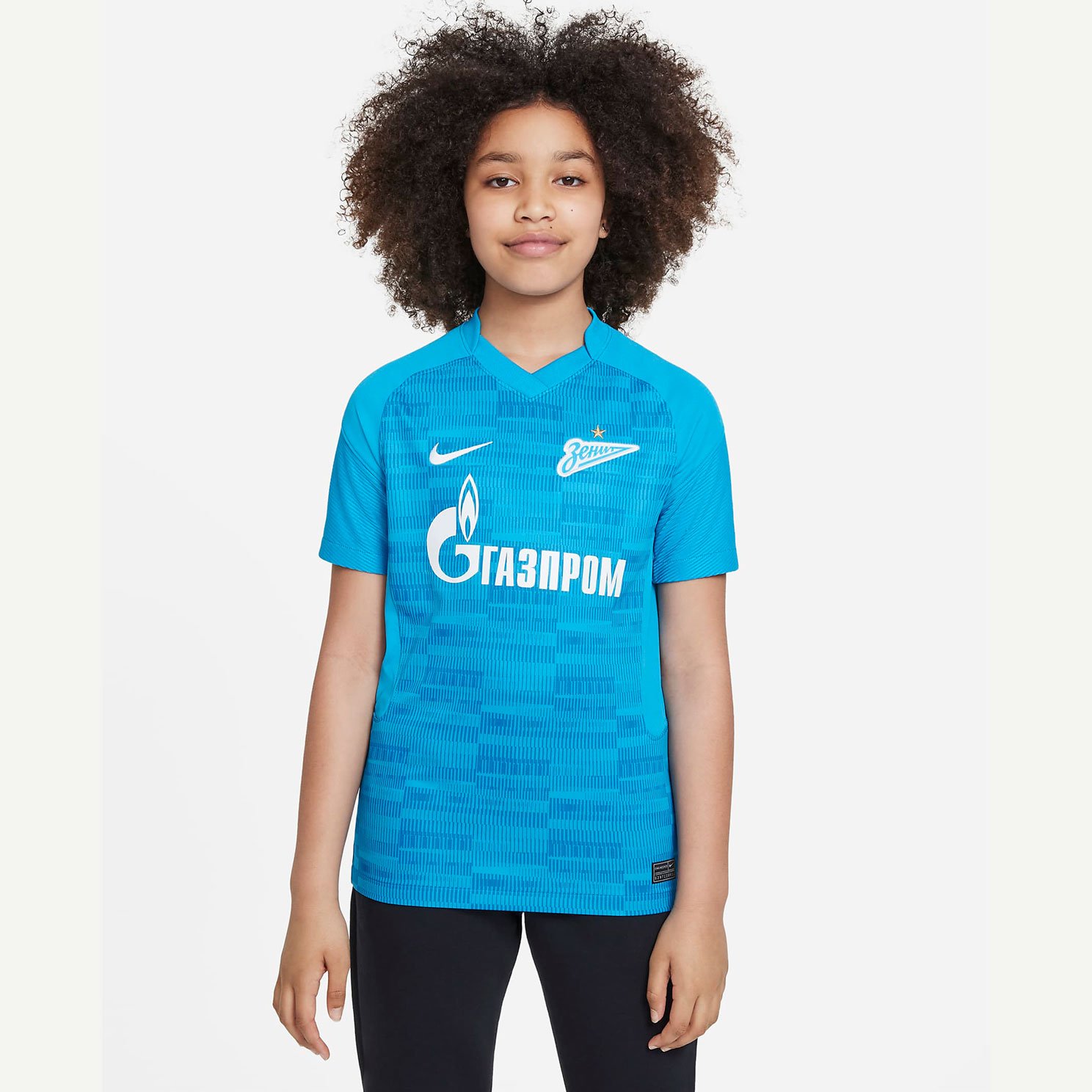 Домашняя детская игровая футболка Nike ФК «Зенит» 2021/22
