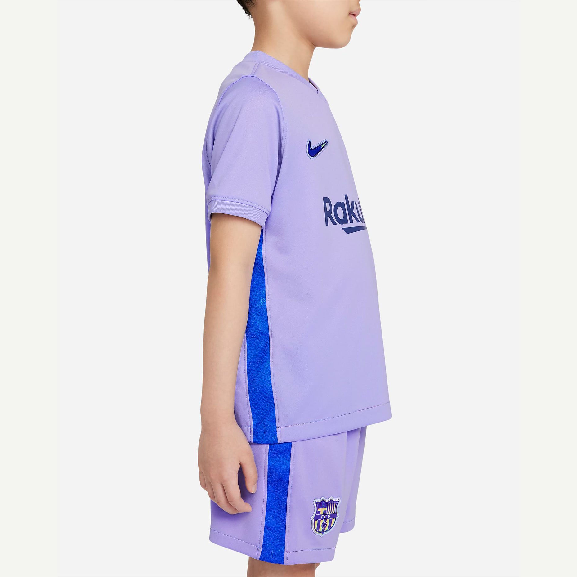 Комплект выездной формы для малышей Nike ФК «Барселона» 2021/22 3-й комплект