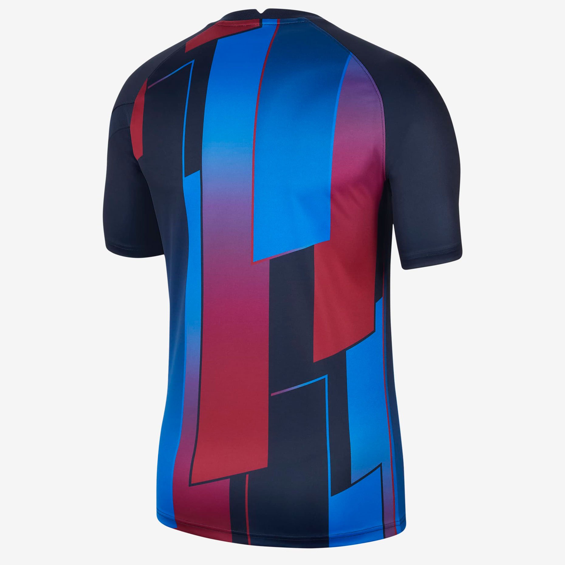 Предматчевая игровая футболка Nike ФК «Барселона» 2021/22