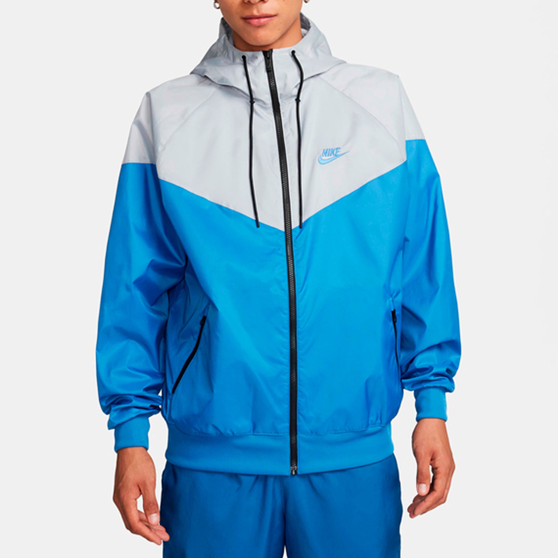 Nike sportswear windrunner blue outlet