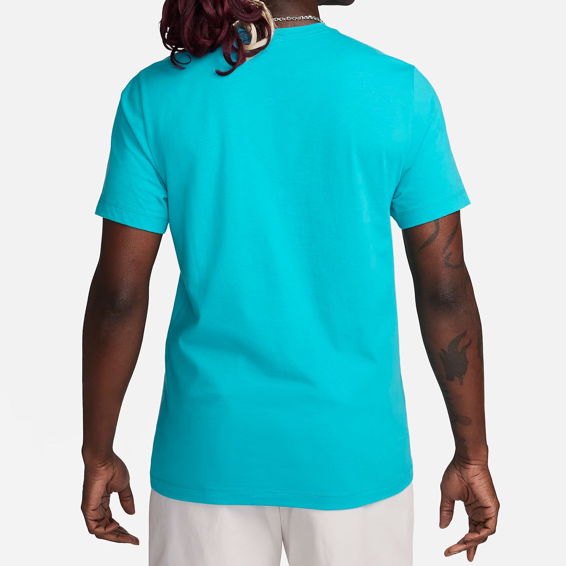 Nike Sportswear Swoosh T Shirt DC5094 345 Footballmania