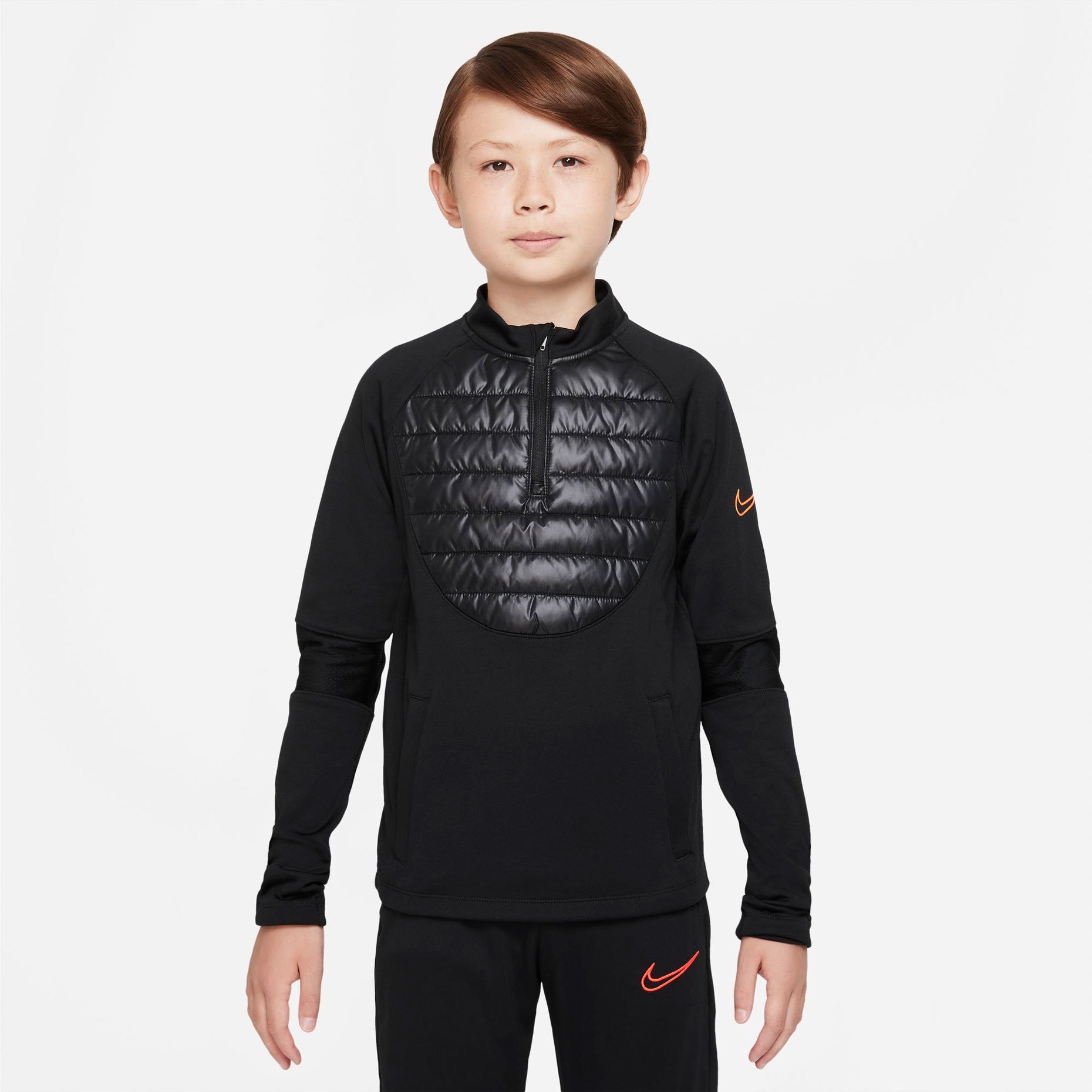 Nike academy sales winter drill top