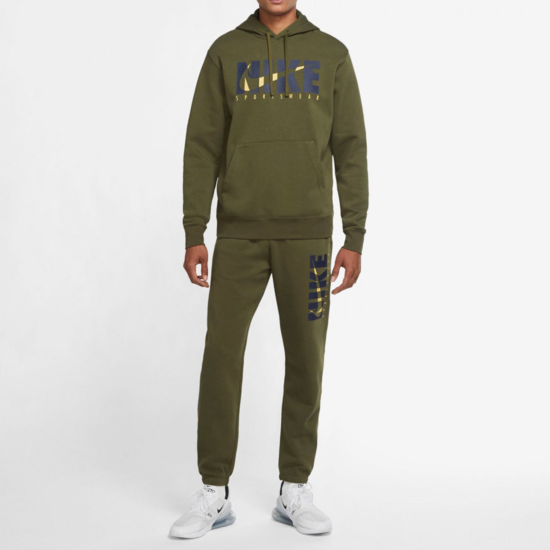 Nike graphic tracksuit on sale