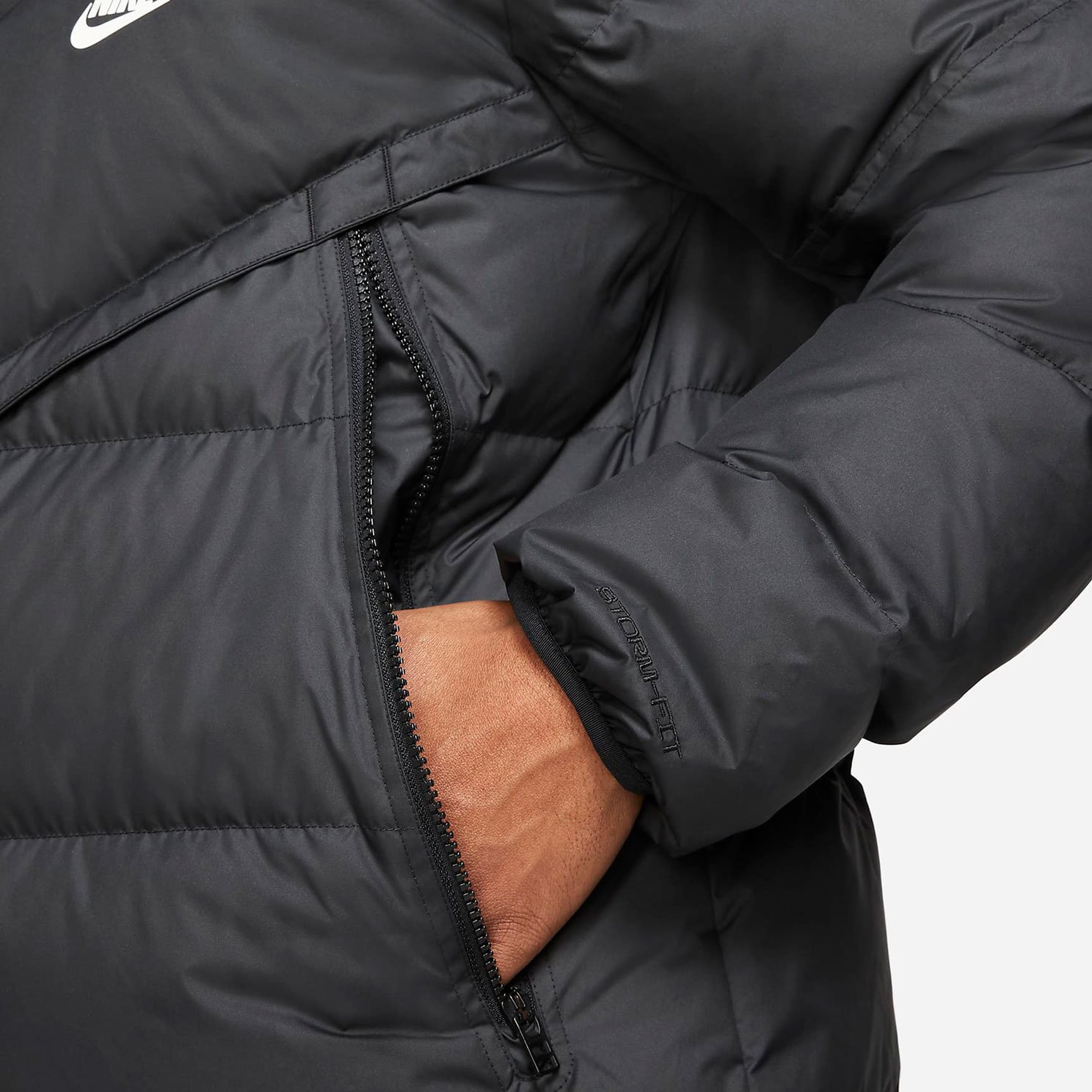 nike parka storm fit