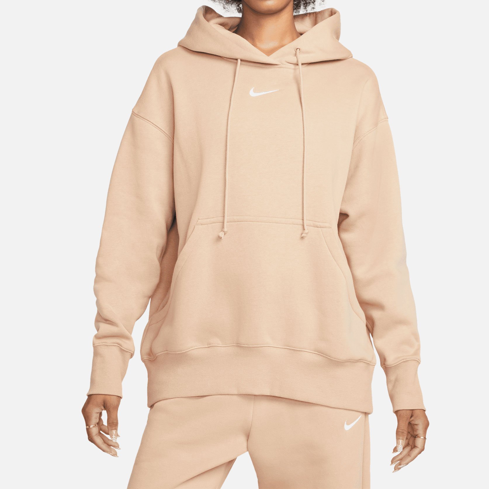 Nike Sportswear Phoenix Fleece Oversized Pullover Hoodie DQ5860 200 Footballmania