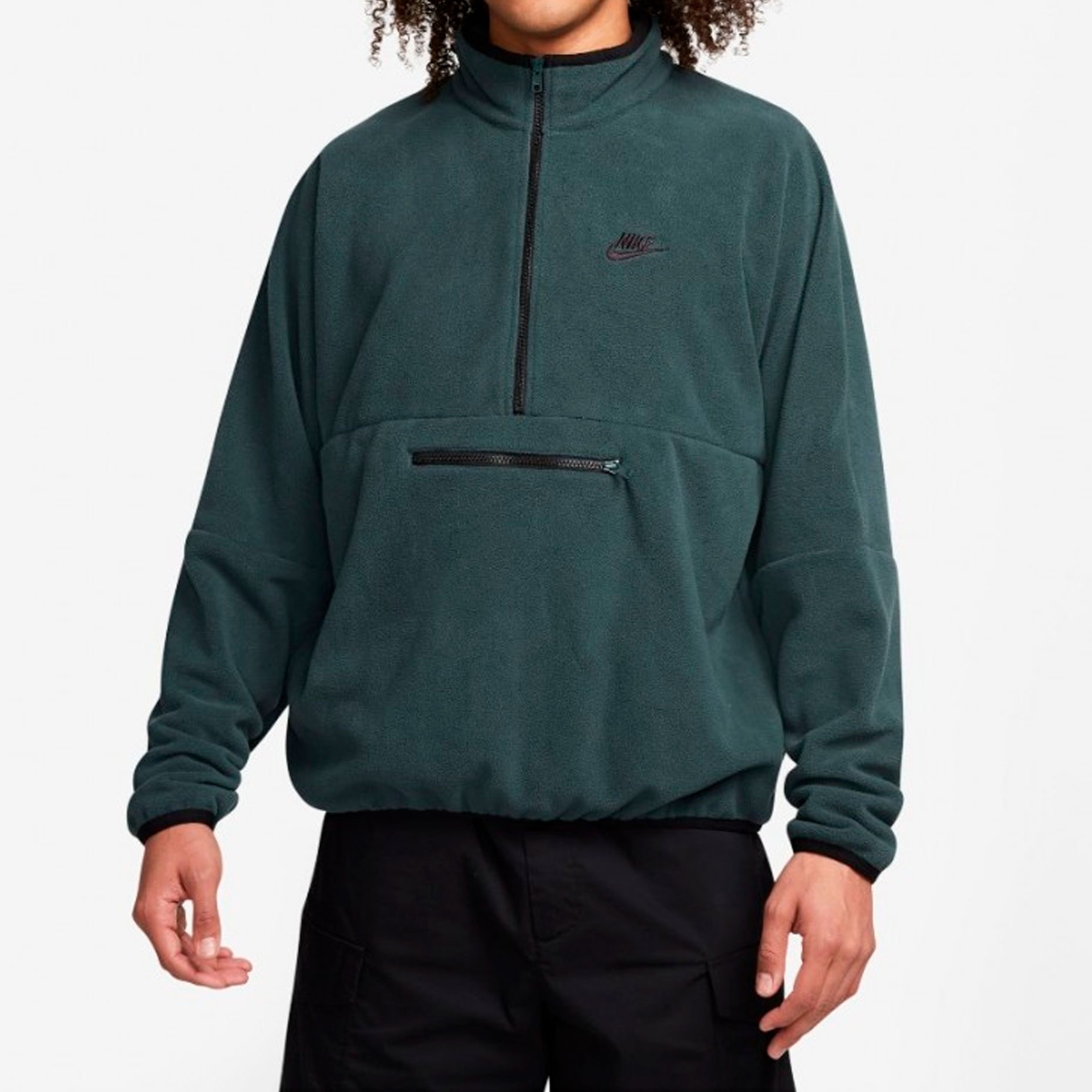 Nike half zip club hoody sale