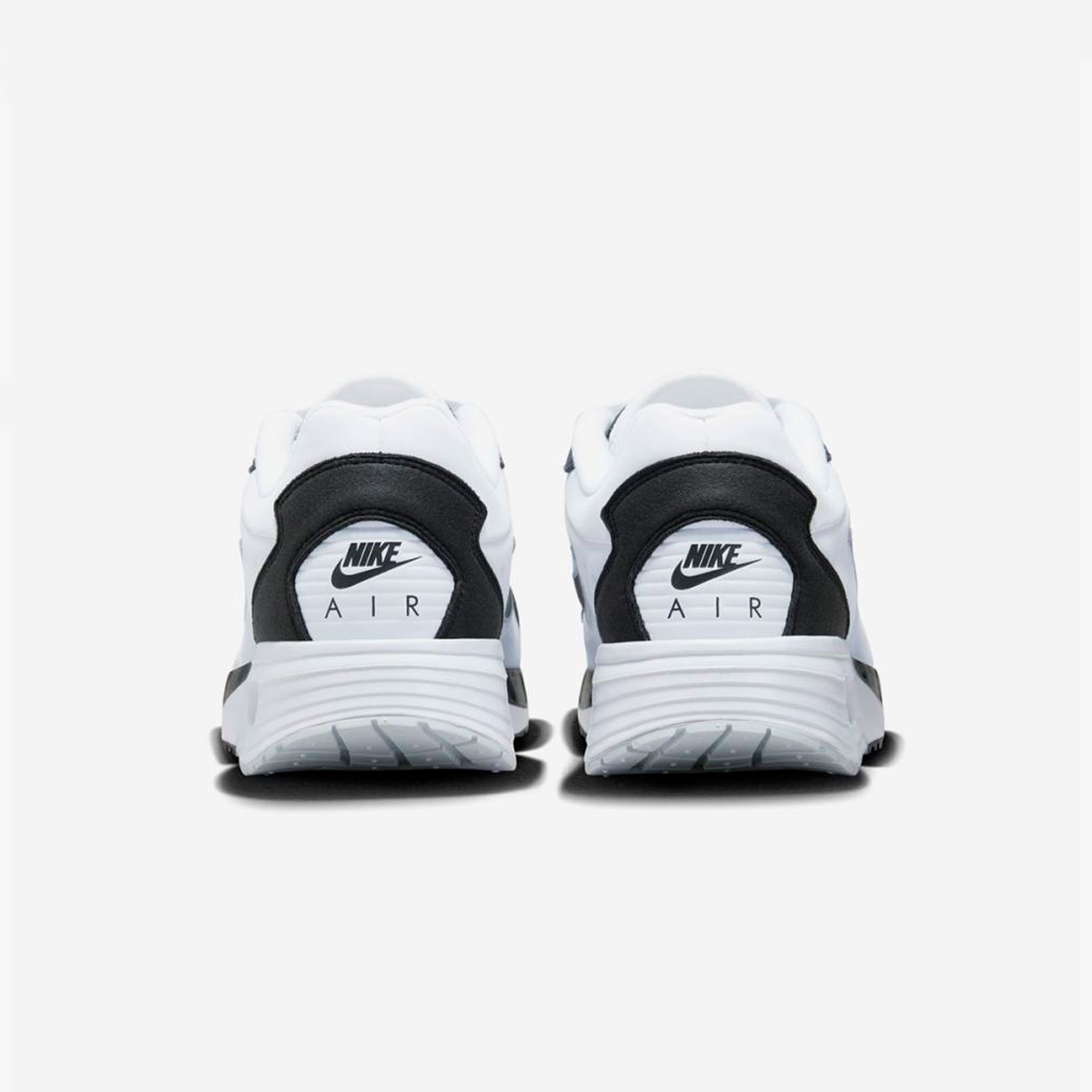 Nike air max black with white sole online