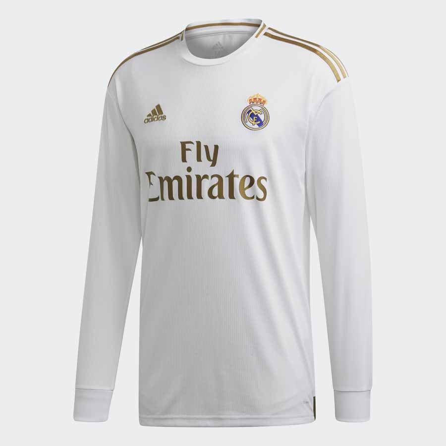 Домашняя игровая футболка adidas ФК «Реал Мадрид» 2019/20 с длинным рукавом