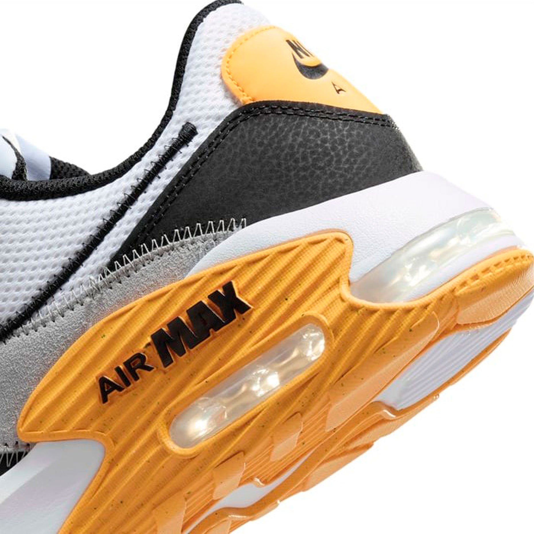 Nike air max white and yellow deals