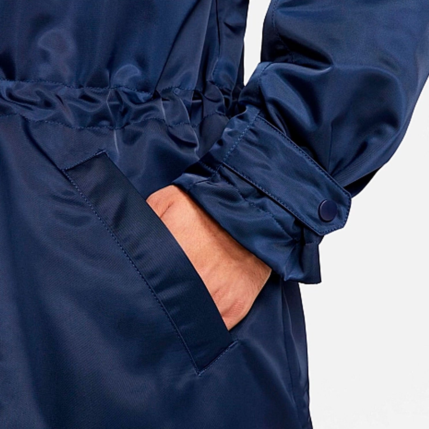Nike football parka sales