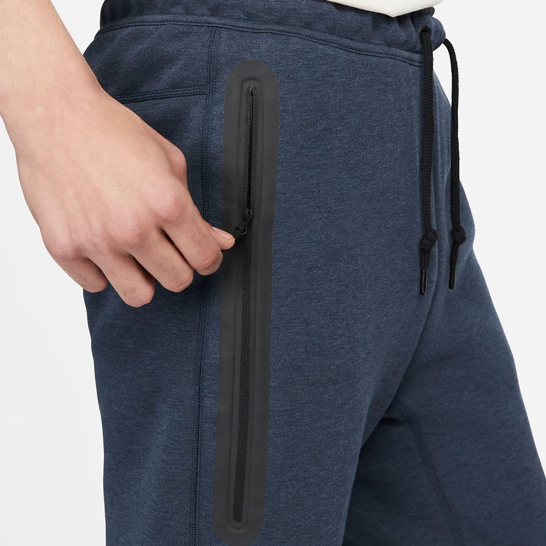Navy nike tech fleece pants online