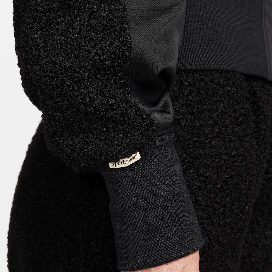 Nike sportswear women's sherpa bomber jacket on sale