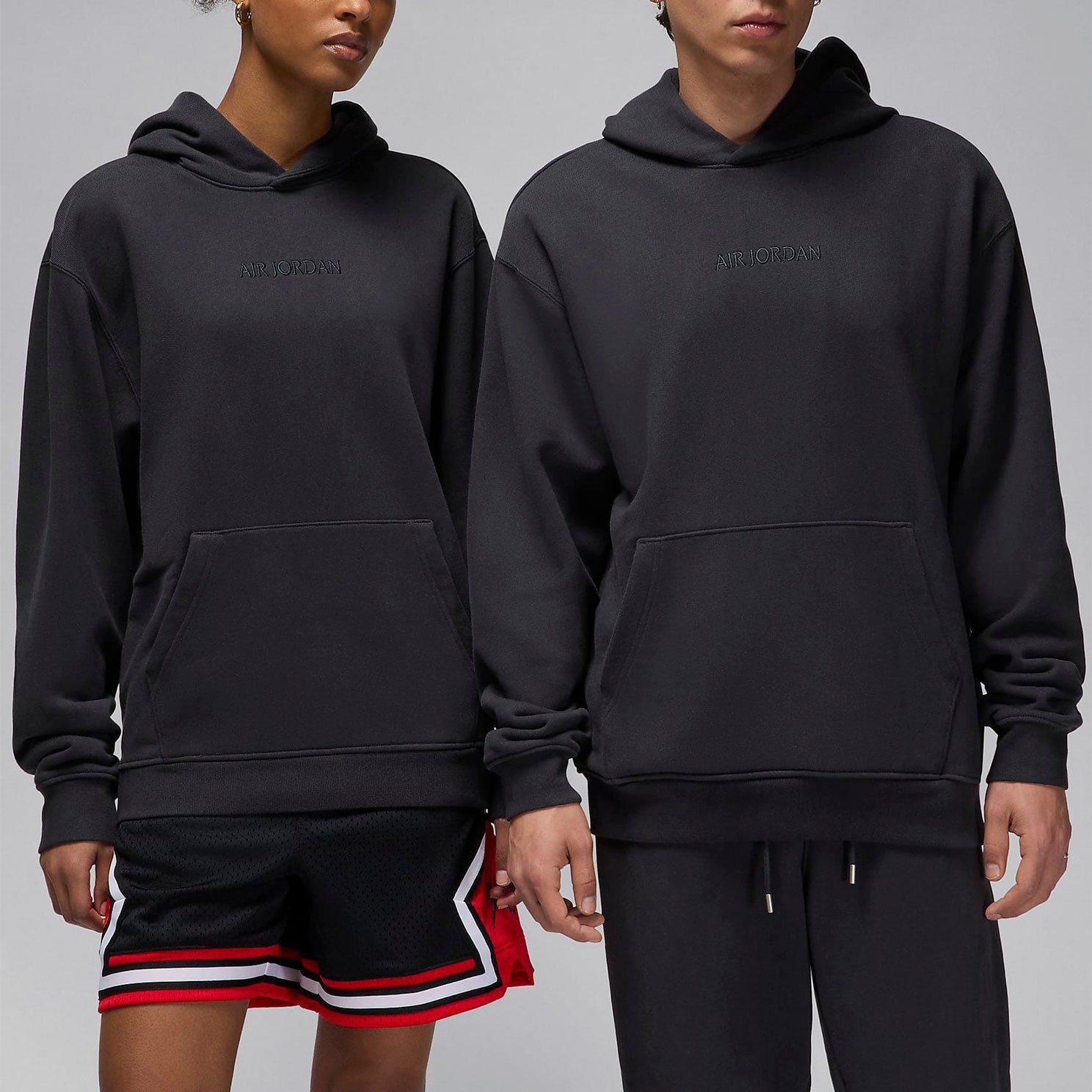 Jordan Wordmark Fleece Hoodie FJ1966 045 Footballmania