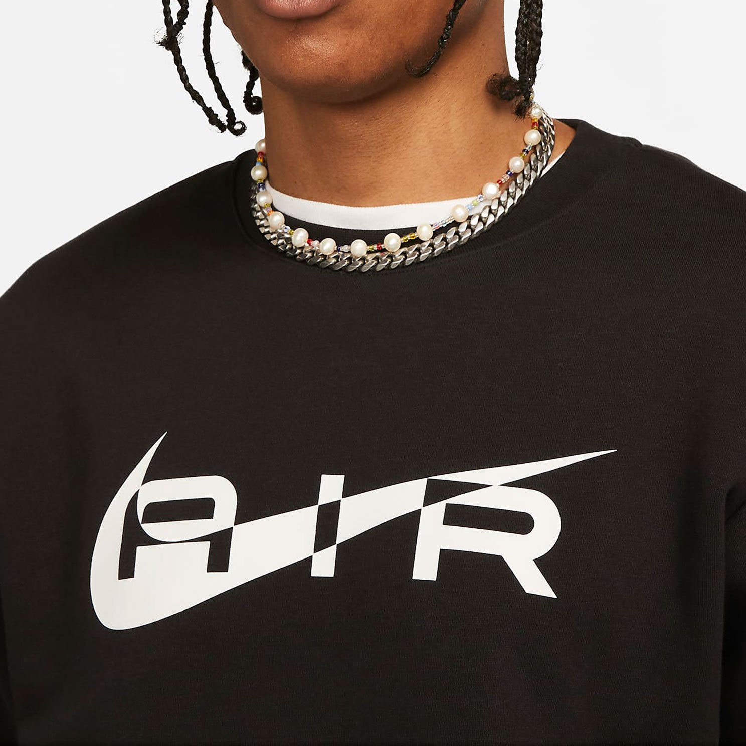Nike air fleece crew outlet