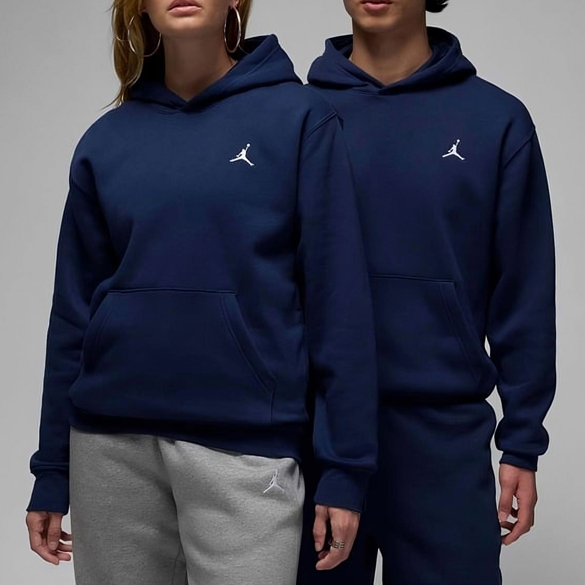 Jordan Brooklyn Fleece Hoodie FV7281 410 Footballmania