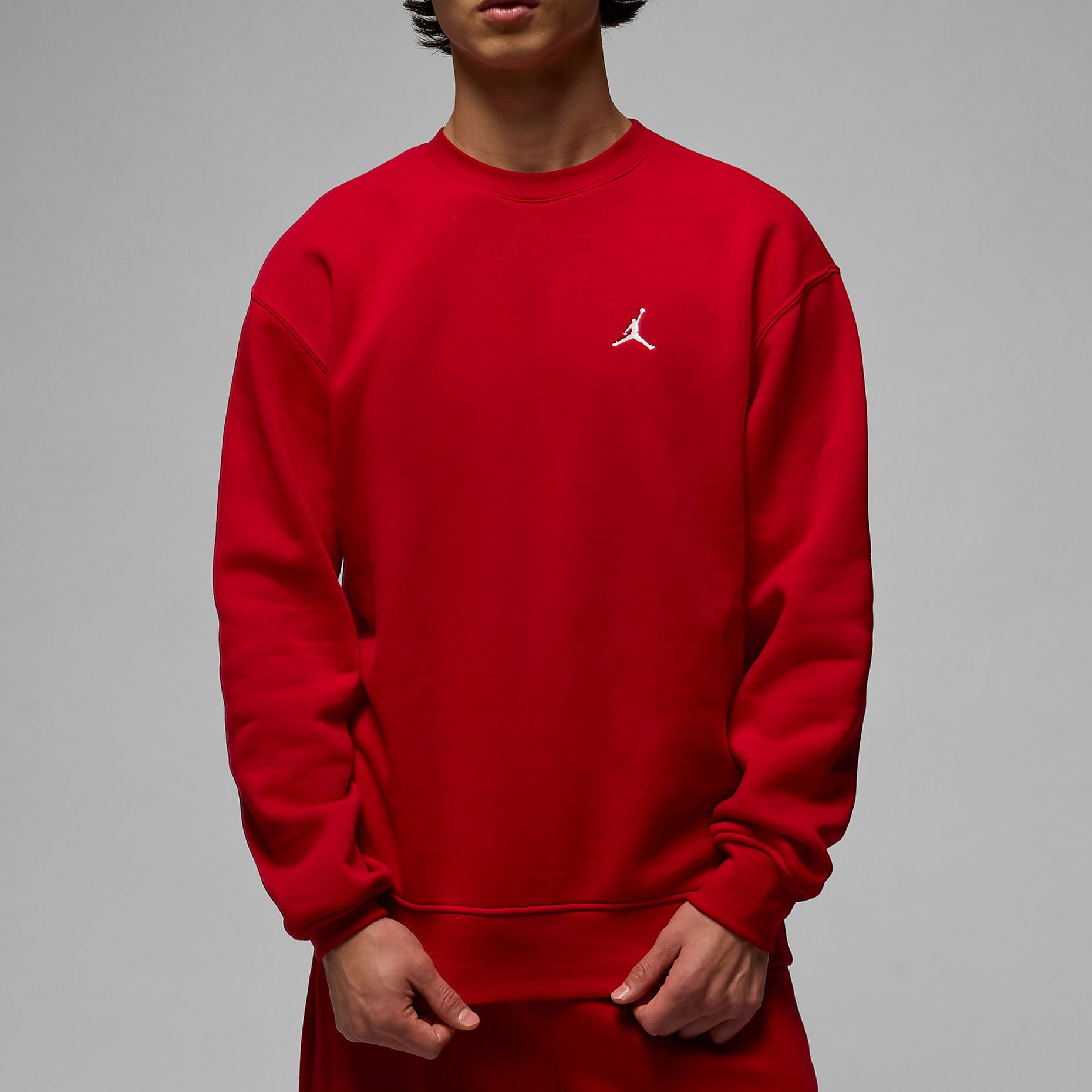 Jordan Brooklyn Fleece Crew Neck Sweatshirt FV7293 687 Footballmania