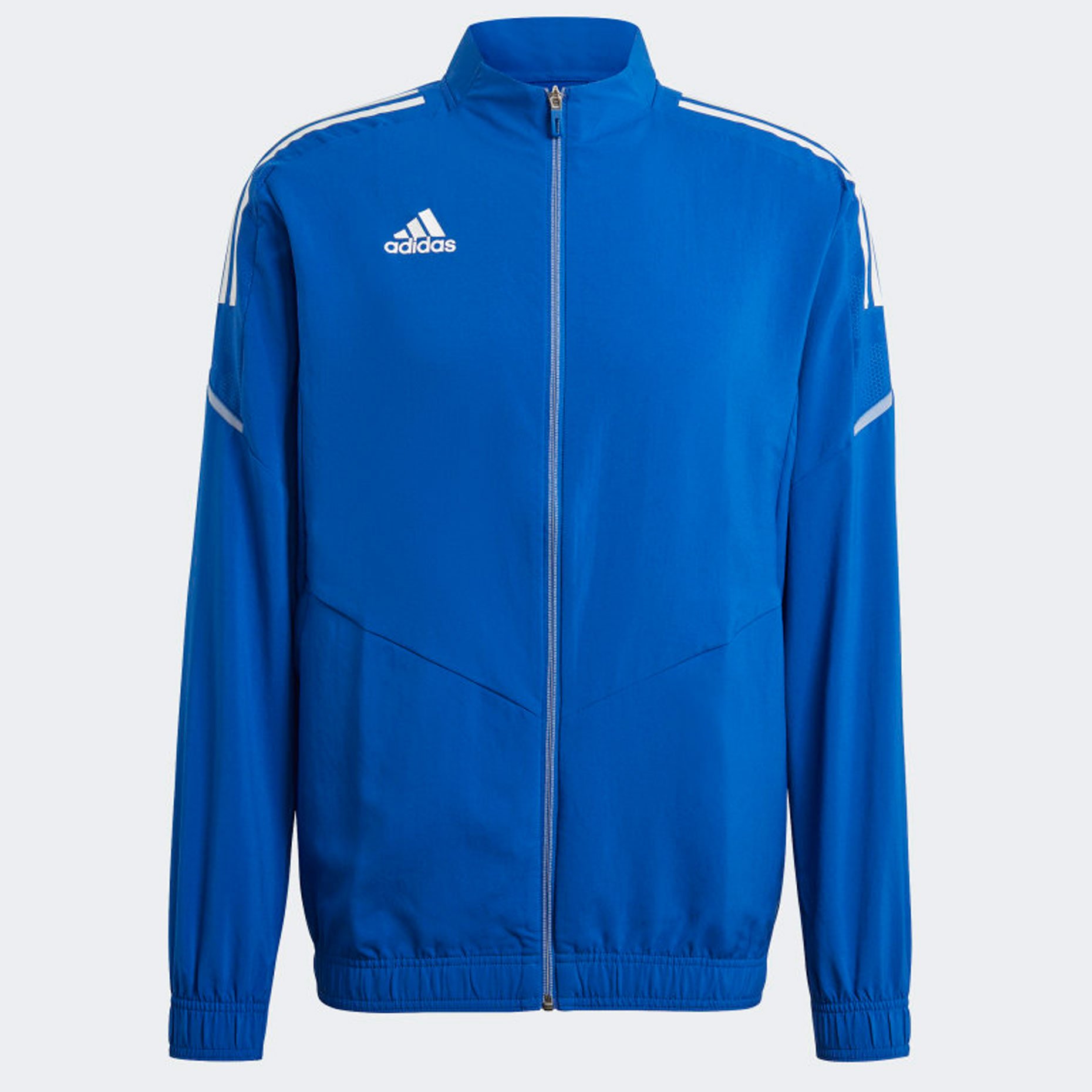 Adidas coat blue deals