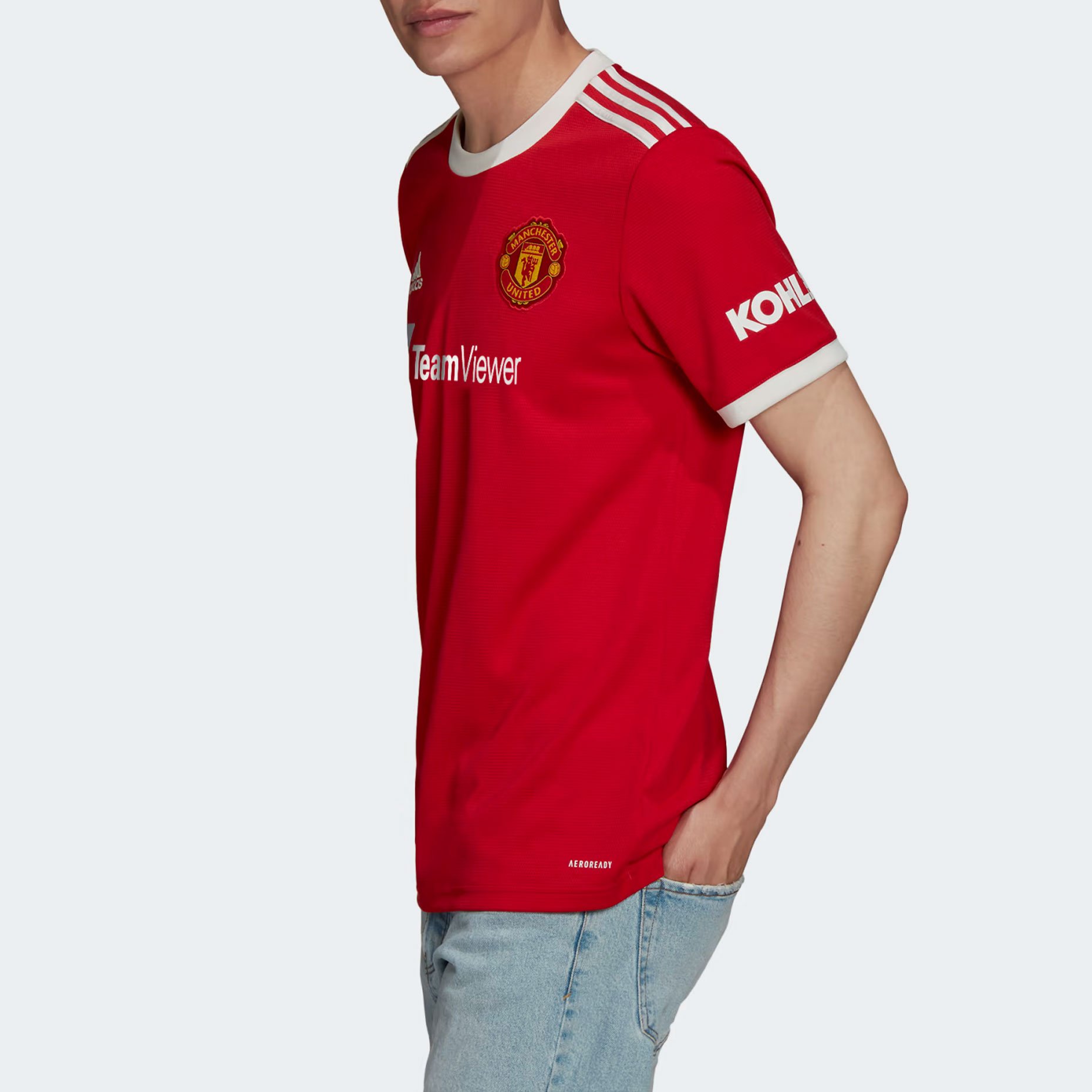 Домашняя игровая футболка adidas ФК "Манчестер Юнайтед" 2021/22