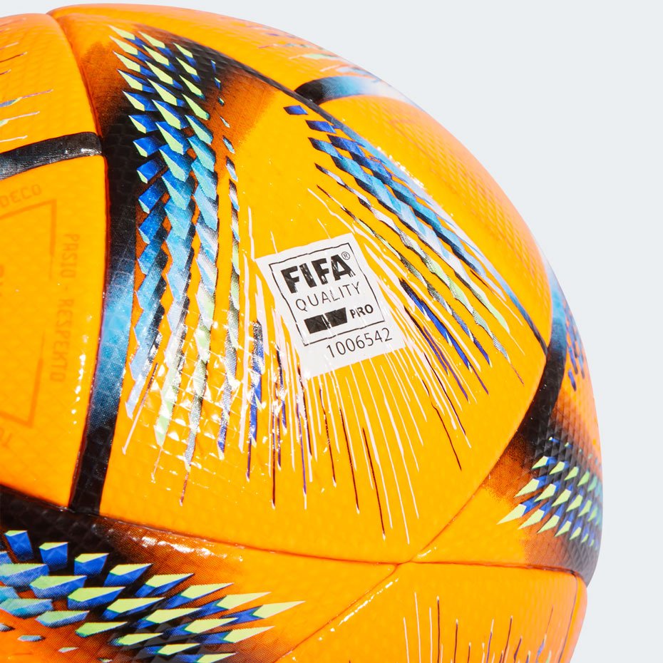 Мяч футбольный adidas Al Rihla Pro - Официальный мяч ЧМ по футболу FIFA 2022