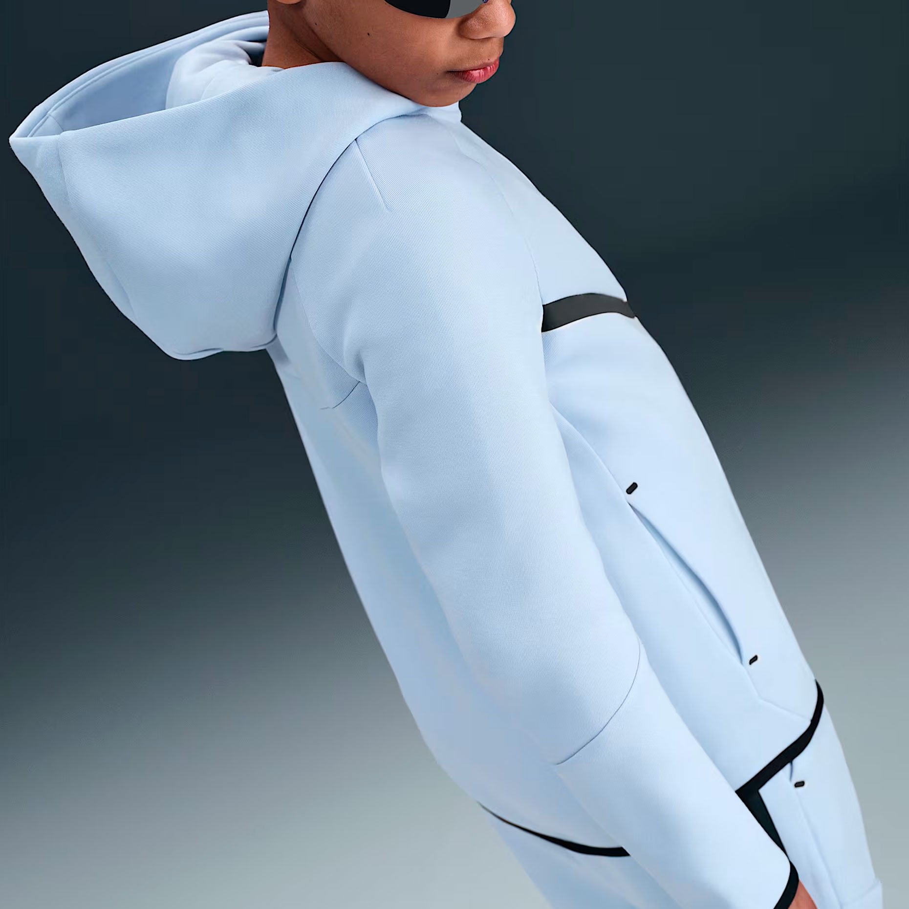 Толстовка детская Nike Tech Fleece Full-Zip Windrunner Hoodie Толстовка детская Nike Tech Fleece Full-Zip Windrunner Hoodie