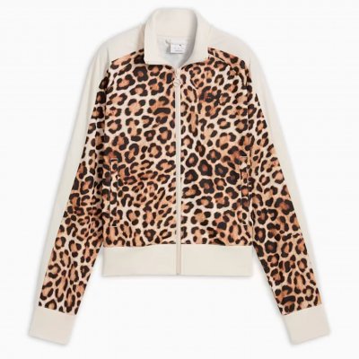 Куртка от спортивного костюма Puma T7 Leo Luxe All-Over Print Short Track Jacket