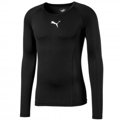 Лонгслив компресcионный детский Puma Liga Baselayer Tee LS