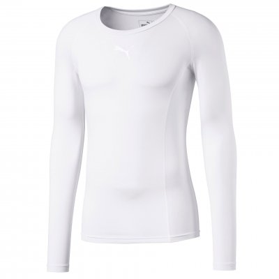 Лонгслив компресcионный детский Puma Liga Baselayer Tee LS