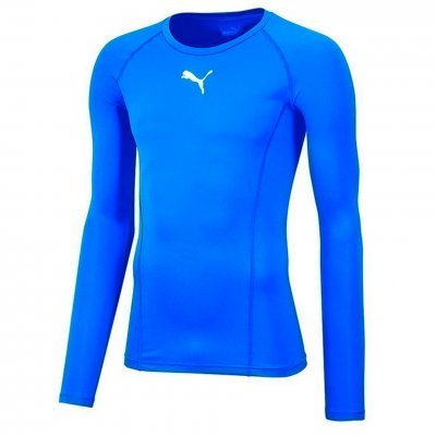 Лонгслив компресcионный детский Puma Liga Baselayer Tee LS