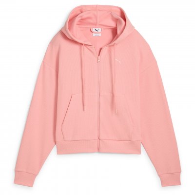 Толстовка женская Puma HER Comfort Crop Full-Zip Hoodie