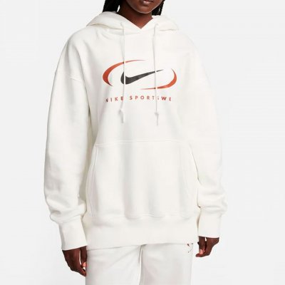Худи женское Nike Sportswear Swoosh Life Oversized Fleece Pullover Hoodie