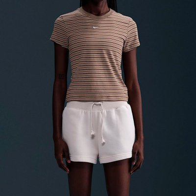 Футболка женская Nike Sportswear Chill Knit Slim Striped Tee