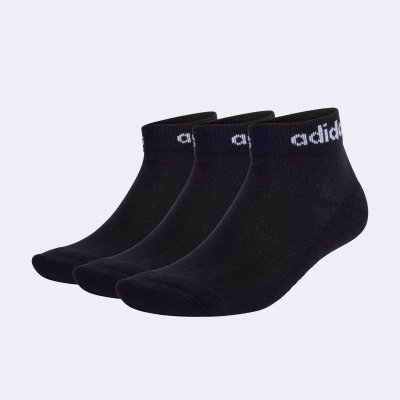 Комплект носков adidas Think Linear Ankle Socks (3 пары) Комплект носков adidas Think Linear Ankle Socks (3 пары)